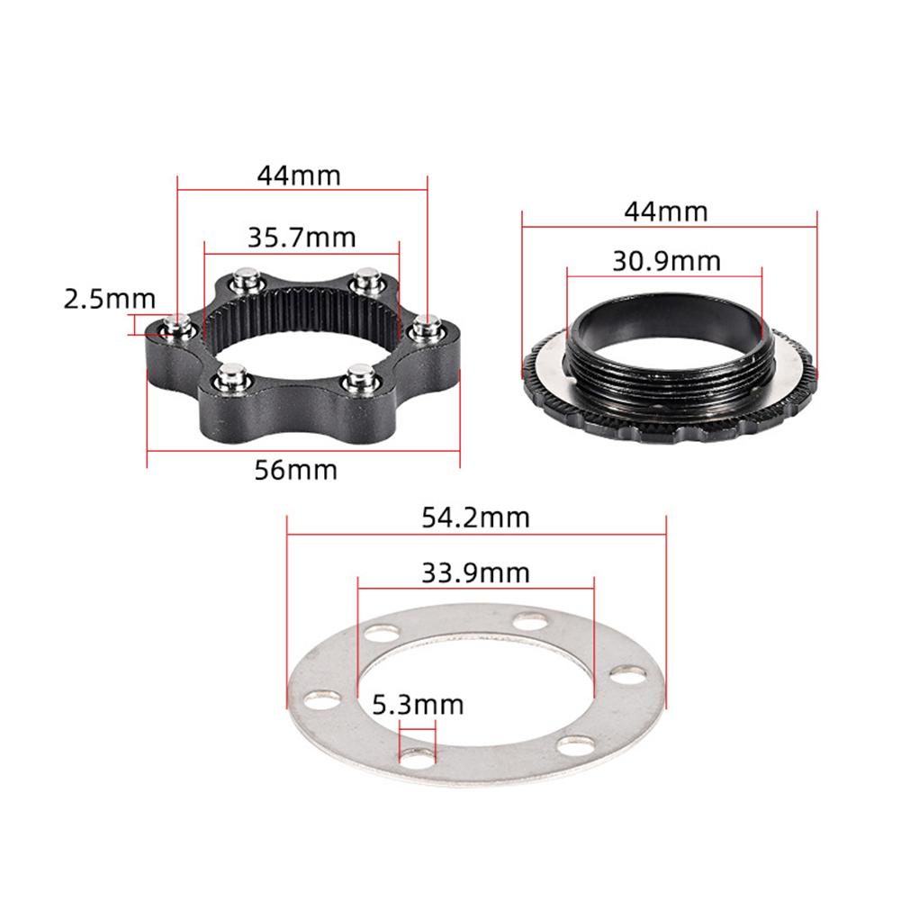 Fahrrad-Bremsscheiben-Adapter, CNC-Werkzeugkomponenten