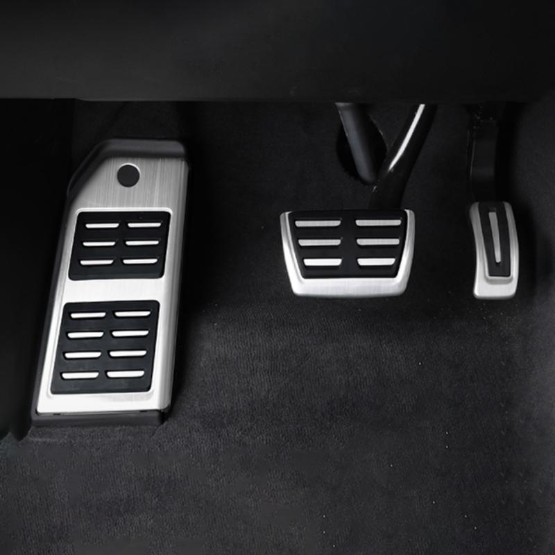 Pro Porsche Cayenne 2018-2022 2023 Cayenne 958 2011-2017 Auto Akcelerátor Palivo Brzda Pedál nožičky Opěrka pedálů Kryt podložky