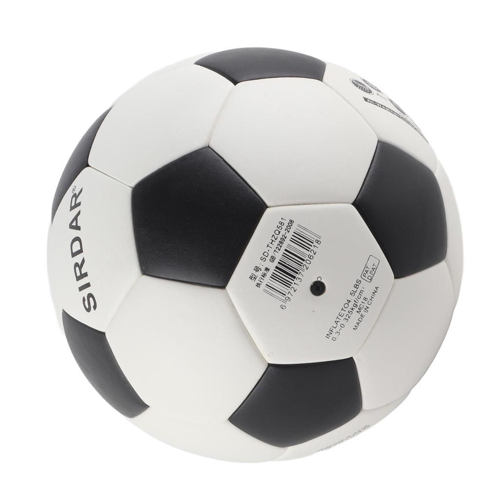 Classic Soccer Ball Training Match Soccer Ball Soft PU Waterproof Size 5 Soccer Ball for Pupils