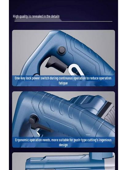 220V Handheld Electric Cutting Saw for Stone, Tile, Marble, and Concrete