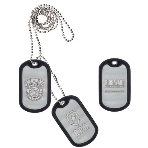 Resident Evil Dog Tag Pendant Welcome to Raccoon City Official Merchandise