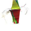 Qihuang Colorful Triangular String Flags Bunting