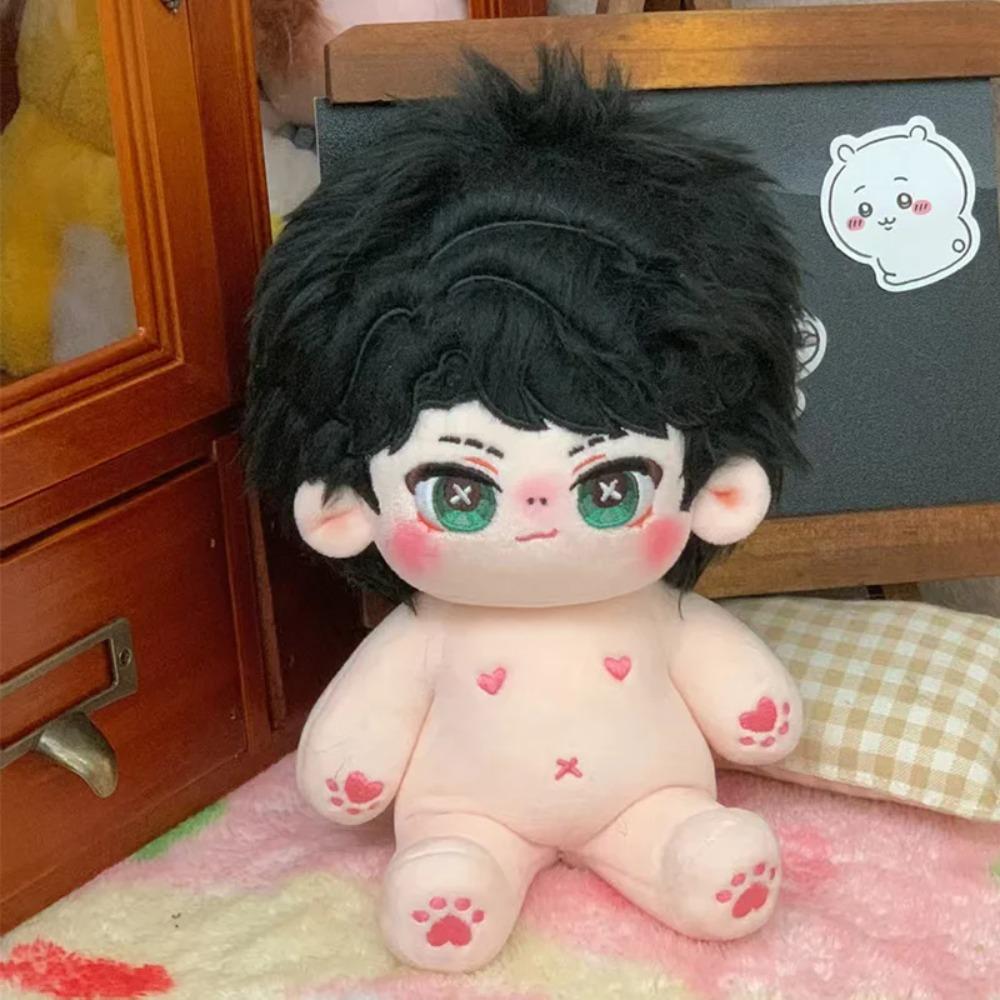 20cm Cute Idol Cotton Star Dolls Fifth Personality Boy Doll Cute Stuffed Baby Plushi Doll Can Change Clothe Fans Collection Gift