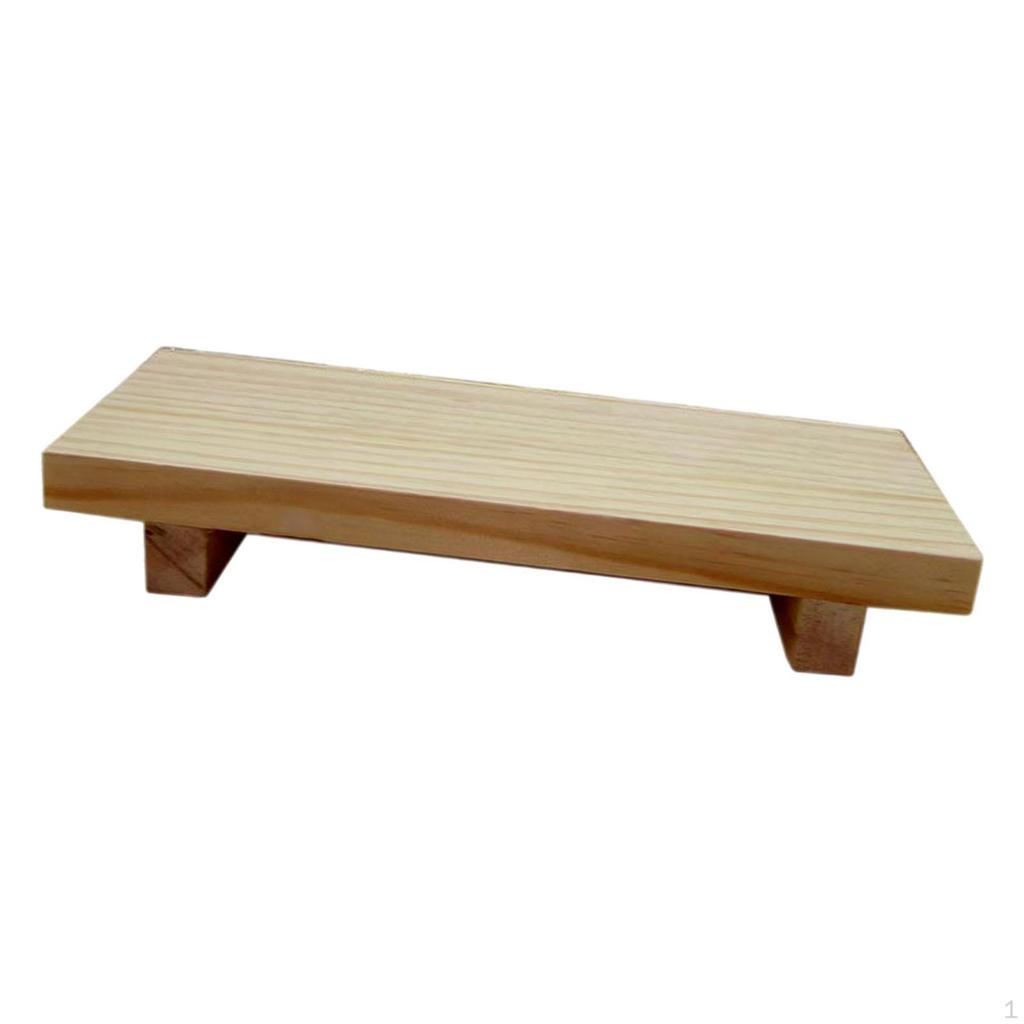 Step of Wooden Pedestal Support Soap for The Kitchen Bathroom