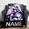 Customizable KPop Demon Hunters36 Throw Blanket – Personalized Name, All-Season Cozy Snug Blanket, Machine Washable, Personalized Blanket