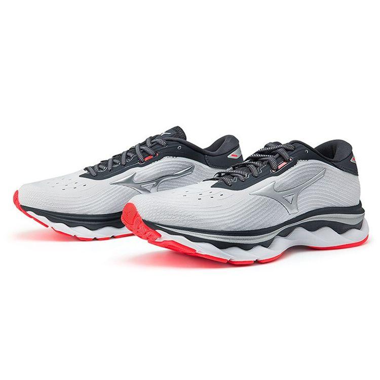 Mizuno Wave Sky 5 Professional Low-Top Running Shoes Unisex Running Shoes Black White J1GC210205