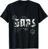 Dogs Because People Suck, Love Dogs Funny Gift T-Shirt Mens Womens Tees Top