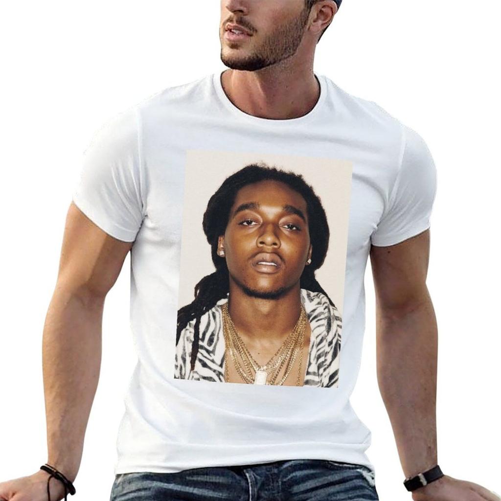 Rip Takeoff Migos T-shirt Casual Rilassata Manica Corta