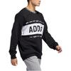 adidas Sweatshirts Men's Black Crew Neck Moderate Regular GE5512