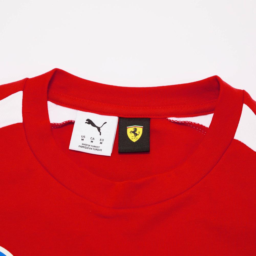 Puma X Scuderia Ferrari HP Replica Soft And Comfortable Short Sleeve T-Shirt Unisex Tops 71382701