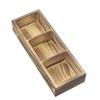 Solid Wood Retro Tea Bag Holder Exquisite Miscellaneous Sorting Grid Portable Coffee Holder
