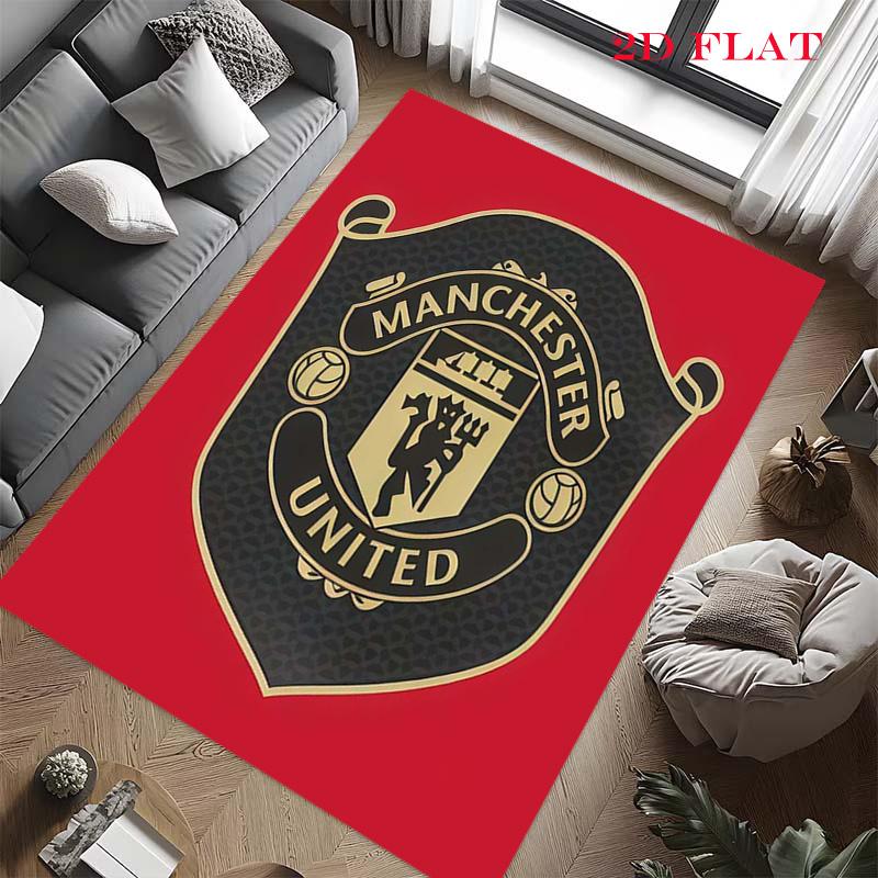 Man Utd  Carpet Rug for Living Room Bedroom Home Sofa Decoration,Kids Play Nonslip Floor Mat