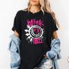 2026 Estate Donna Vintage Blink 182 T-Shirt Cotone e Traspirante Manica Corta Streetwear Oversize Larga Casual