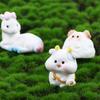 Rabbit Cute Animal Landscape Tiger Home Decor Gardening Ornaments Figurine Birthday Gift Crafts