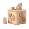 Shape Recognition Toy for Toddlers with Sorting Box And Geometric Blocks