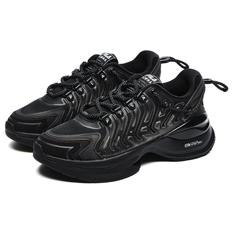 New FILA Breathable Low Top Casual Shoes Women's Black F12W233121FBK