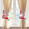 Creative New Christmas Decoration Curtain Buckle Holiday Window Scene Layout