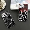 Band Cool-S-SlipknotS-S Tempered Glass For Iphone 14 13 12 11 Pro Mini XS MAX 14Plus X XS XR Cover
