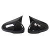 Carbon Fiber Look Rearview Side Mirror Cover Cap For Ford Mondeo Fusion 2013-20