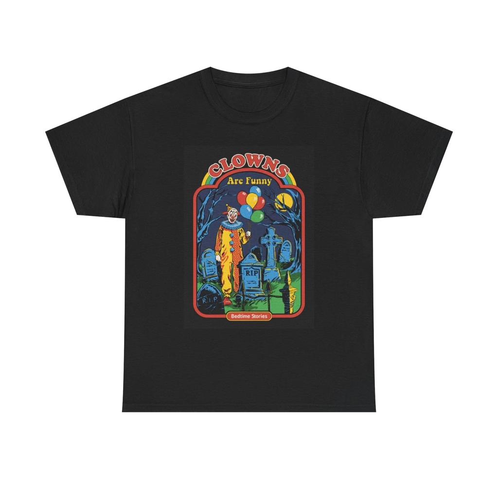 Men's and Women's T-shirts Clowns Are Funny Graphic