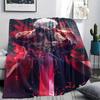1PC Devil May Cry Print Flannel Blanket, High Quality All Seasons, Home Decor, Warmth and Comfort, Perfect for Christmas Gifts