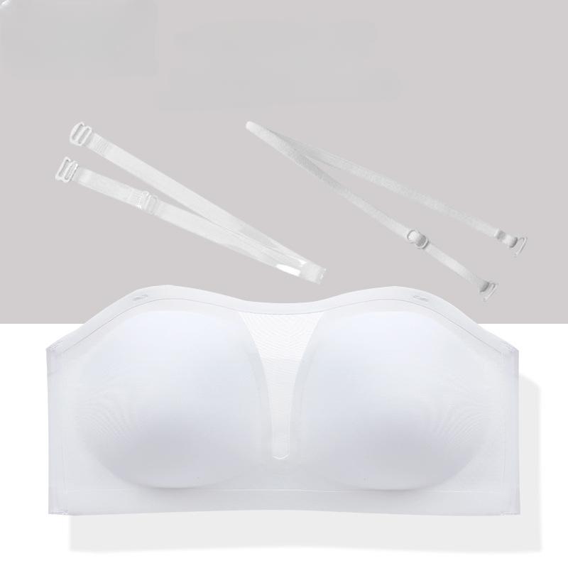 Zpět Uvnitř podprsenky Kousek podprsenky bez ramínek Spodní prádlo Podprsenka s podprsenkou spodní prádlo Žena Slovo kolem zabalené hrudi