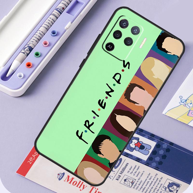 

Friends TV For Oppo A17 A18 A94 A74 A54 A15 A38 A58 A78 A98 A40 A60 A80 A16 A76 A96 A57 A77 A5 Pro Case OPPO A76