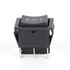 2PCS Rocker Switch 6 Pins 3 Position ON/Off/ON AC 20A/125V 16A/250V DPDT Car Boat Black Switch