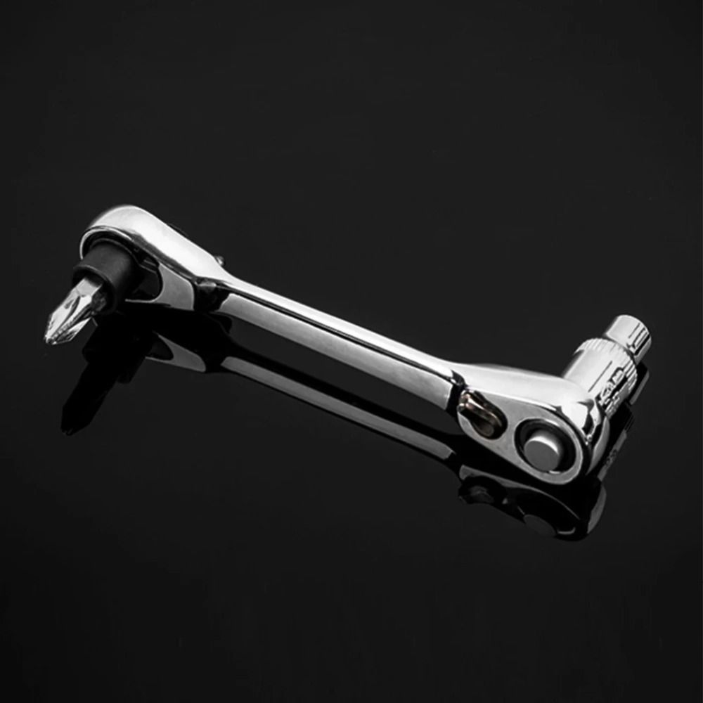 6.35 mm Mini Quick Ratchet Wrench 72 Tooth Hexagonal Ratchet Wrench Hand Repair Tool