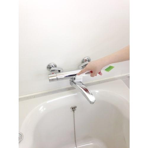Towa Sangyo Bathroom Cleaning Brush, Easy To Hold, Grout Cleaning Brush