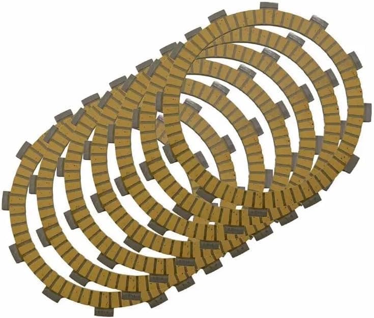 Deepa Ribusu Zephyr 400 Clutch Plates for and ZXR400 Custom (7-Piece Set) Z400FX, Z400GP, GPZ400F, ZRX400, (Replacement, Compatible) [Used]