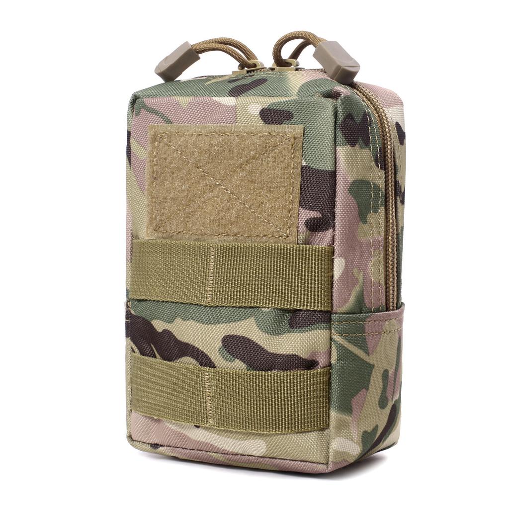 Outdoor Tactical EDC Pouch Utility Medical Molle Waist Bag Survival Tool First Aid Storage Pack Pouch Camping Hunting Bag