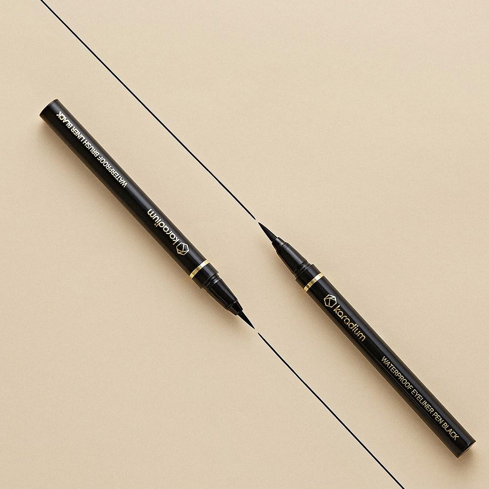Karadium Waterproof Pen Eyeliner, Real Black, 1 pc.