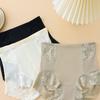 High Waist Slimming Shapewear Lace Flower Body Shaping Underpants Tummy Control Underwear  Female