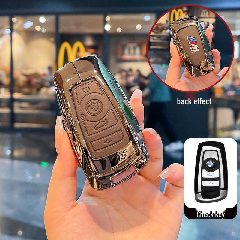 BMW Key Cover: Fits 1, 2, 3, 5 Series; I3, X1, X3, X5, iX3 Models with Blade Buckle