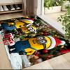 1Pc Christmas Minion Celebration Carpet Rug Soft Washable Antislip Home Living Room Sofa Mats Personalized Christmas Rug