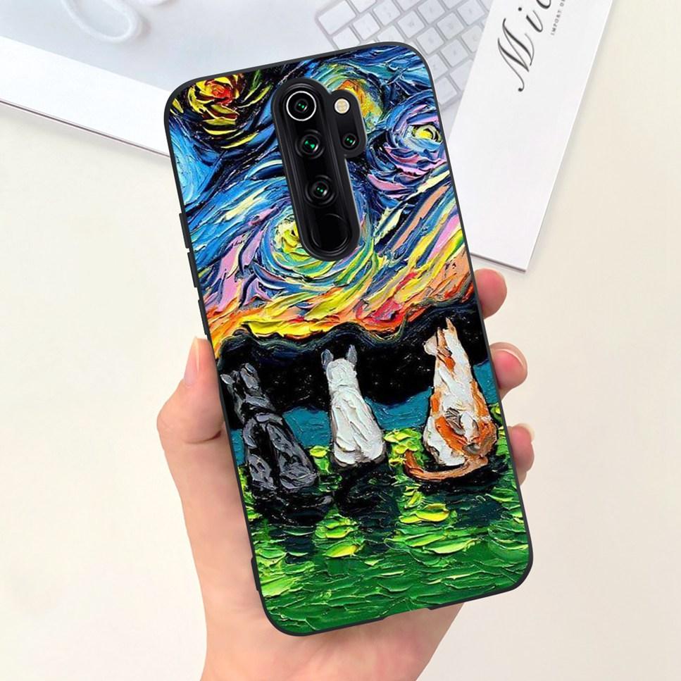 Für Xiaomi Redmi Note 8 Pro Hülle Mode Mädchen Weiche Silikon Rückseite Für Redmi Note 8Pro 8 pro Niedliche Cartoon Handyhülle Fundas