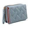 Women's Short Embroidered Love Zero Wallet Zipper Buckle Large Capacity Card Bag Versatile Fashion Simple