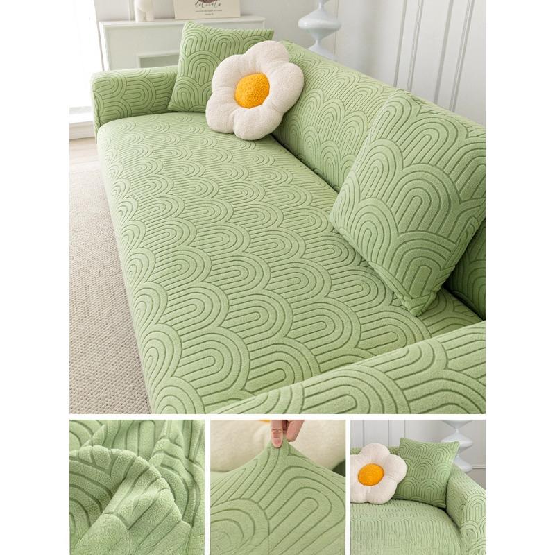 

Elastic Sofa Cover Universal All Inclusive Non Slip Four Seasons Anti Cat Scratch New Cover Cloth 90-140cm