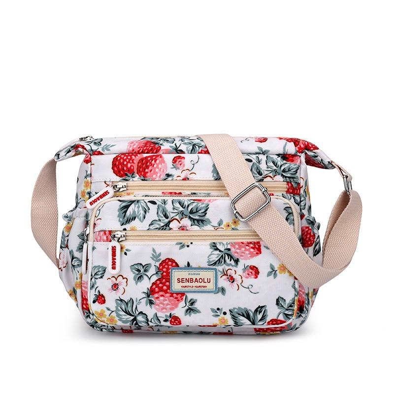 

Новый тренд женская наплечная сумка с принтом большая вместимость повседневный дорожный рюкзак легкая модная сумка-мессенджер для поездок на работу