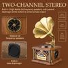 Maillard Style Retro Mini Phonograph Retro Bluetooth Speaker, Furniture Decoration Popular High-Power Speaker