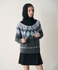 Deuloupisumeon Nordischer Pullover Wollstrick [Anthrazit]