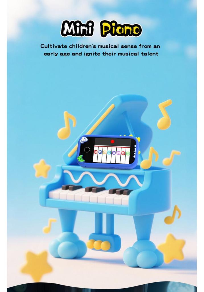 Unicorn HD Touch Screen Kids Camera - Multifunctional Educational Toy