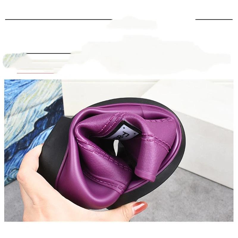 Stylish Short Tube Rain Boots For Women Lightweight Outdoor Water Shoes