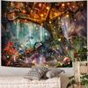Nature Tree Tapestry Mystical Forest Tapestry for Bedroom Aesthetic Tapastry's Wall Hanging Tapestries for Living Room Dorm Tree