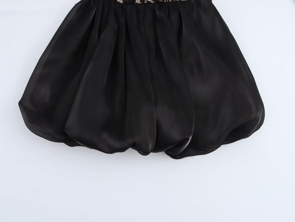 2025 Frühling Damen Europäischer & Amerikanischer Stil Spitzenkleid