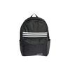 Classic Horizontal Three Stripes Polyester Backpack Unisex Backpacks Black HG0351