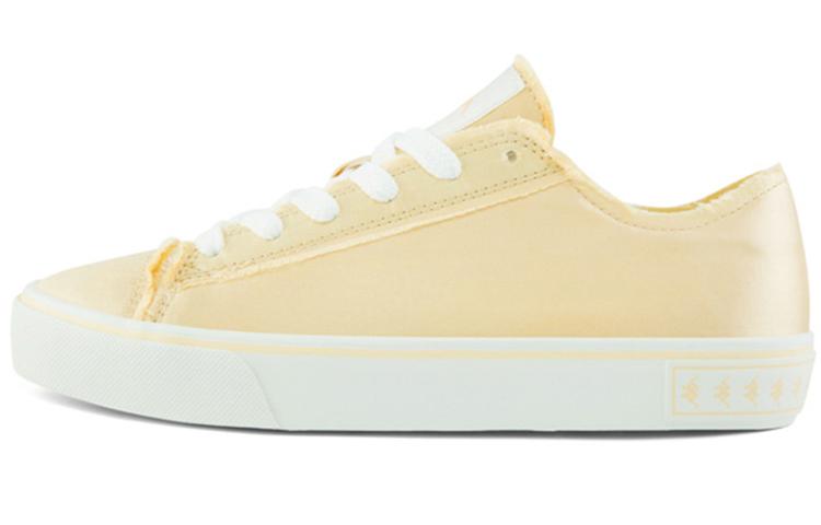 Women's Sneakers Kappa Low top Skateboard Shoes Women's Light Yellow