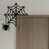 Spooky Halloween Black Door Hanging Decoration