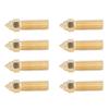 8pcs High Speed Extruder Nozzles 0.4mm High Flow Rate Rapid Heating Brass M6 Thread Nozzles for K1
